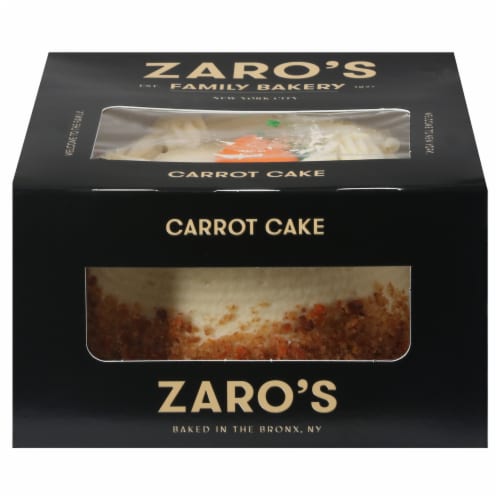 Zaro's Carrot Cake Perspective: front