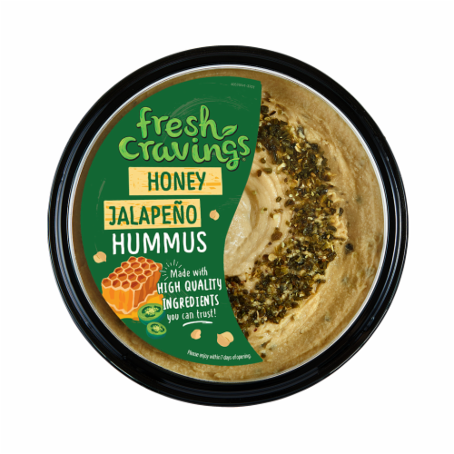 Fresh Cravings® Honey Jalapeno Hummus Perspective: front