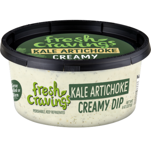 Fresh Cravings® Kale Artichoke Dip Perspective: front