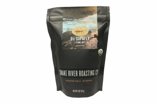 Snake River Roasting Co. G's Supafly Medium Roast Coffee Perspective: front