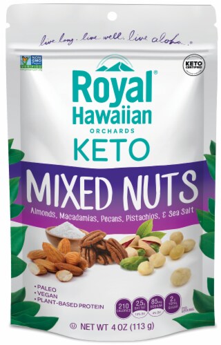 Royal Hawaiian® Keto Mixed Nuts Perspective: front