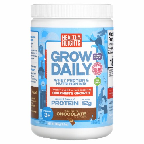 Healthy Heights Grow Daily Whey Protein Nutrition Mix For Kids 3 