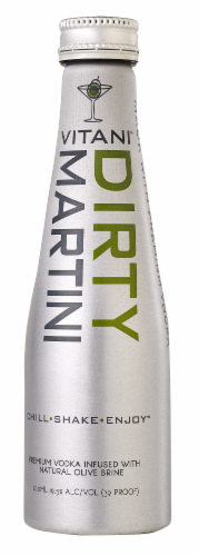 Vitani Dirty Martini Ready to Drink Cocktail Perspective: front