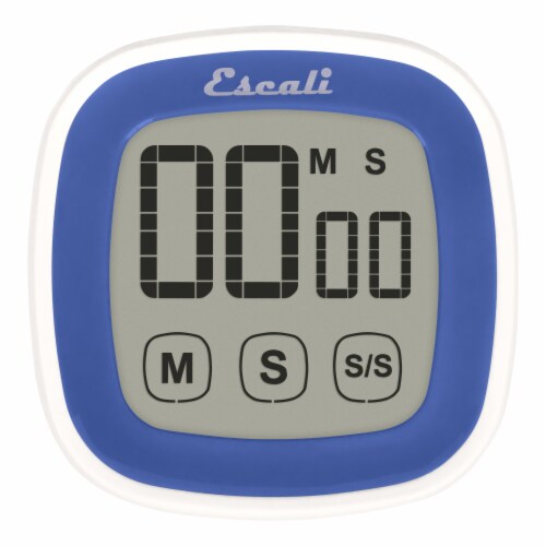 Escali Touch Screen Digital Timer with Back-Light Display Perspective: front