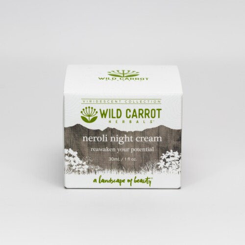 Wild Carrot® Neroli Night Cream Perspective: front