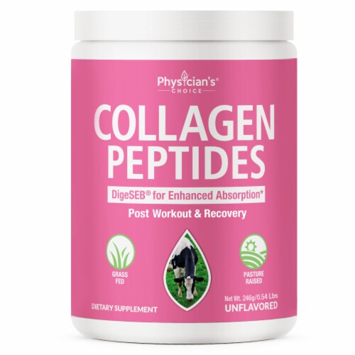 Physician's Choice Collagen Peptides Powder Perspective: front