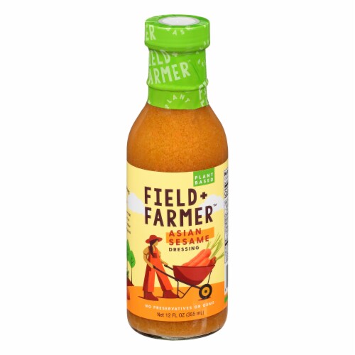 Field & Farmer™ Carrot Miso Vinaigrette Perspective: front