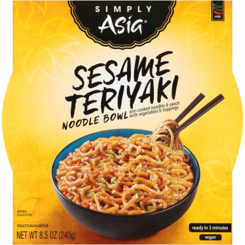 Simply Asia® Sesame Teriyaki Noodle Bowl Perspective: front