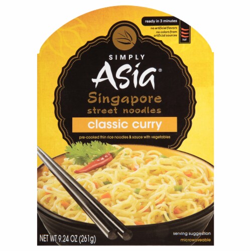 Simply Asia® Classic Curry Singapore Street Noodles Perspective: front