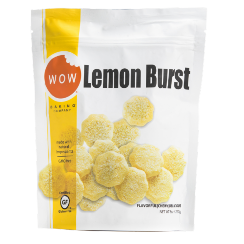 Wow Baking Company Wheat & Gluten Free Lemon Burst Cookies Perspective: front