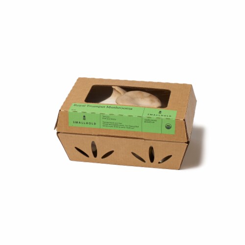 Smallhold Royal Trumpet Mushrooms Perspective: front