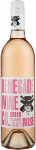 Renegade Wine Columbia Valley Rose Perspective: front