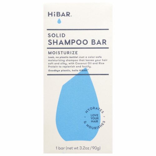 HiBAR™ Moisturize Solid Shampoo Perspective: front