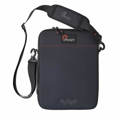 Phoozy Black Thermal Insulated Laptop Carrying Case Perspective: front