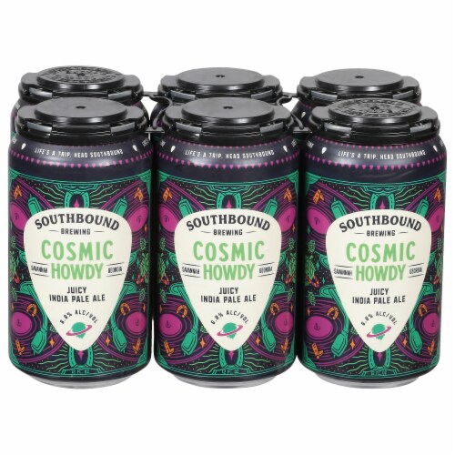 Southbound Brewing Company Cosmic Howdy Juicy India Pale Ale Perspective: front