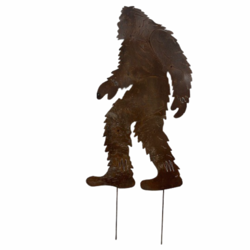 Blue Orange Pottery Big Foot Stand Perspective: front