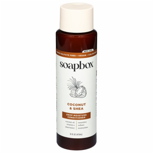 Soapbox® Coconut Oil Hydrating Conditioner Perspective: front