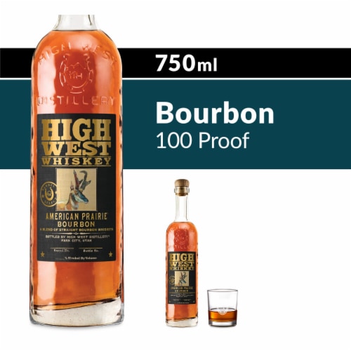 High West American Prairie Bourbon Barrel Select Whiskey Perspective: front