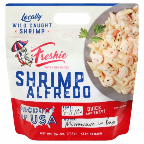 Freshie Shrimp Alfredo Perspective: front