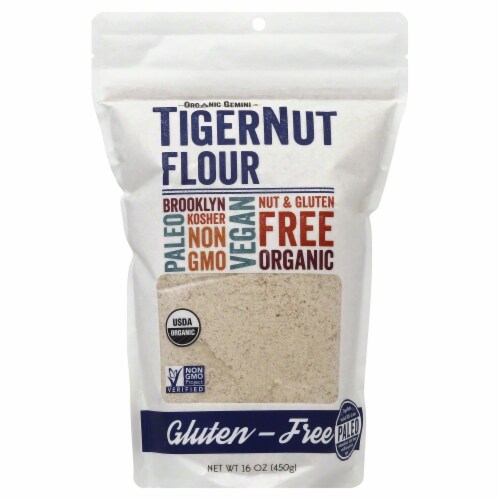 Organic Gemini Tigernut Flour Perspective: front