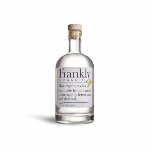 Frankly Organic Vodka Perspective: front
