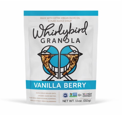 Whirlybird Vanilla Berry Granola Perspective: front