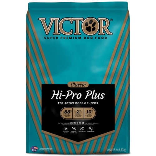Victor Super Premium Dog Food 854524005139 15 lbs Hi Pro Plus Dry