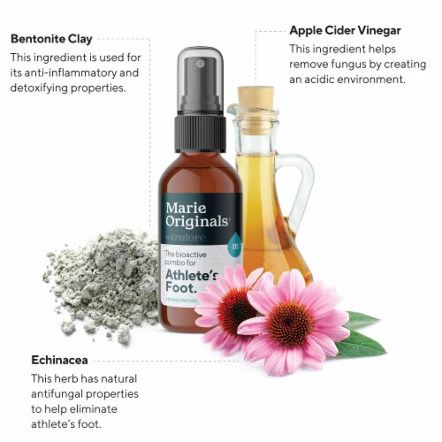 Marie Originals Athlete's Foot Relief Spray Perspective: front