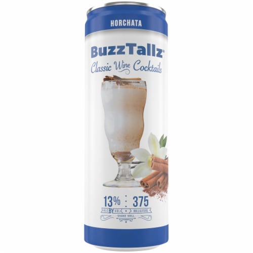 BuzzTallz Horchata Prepared Cocktail Perspective: front