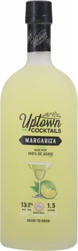 Uptown Cocktails Margarita Ready to Drink Cocktail Perspective: front
