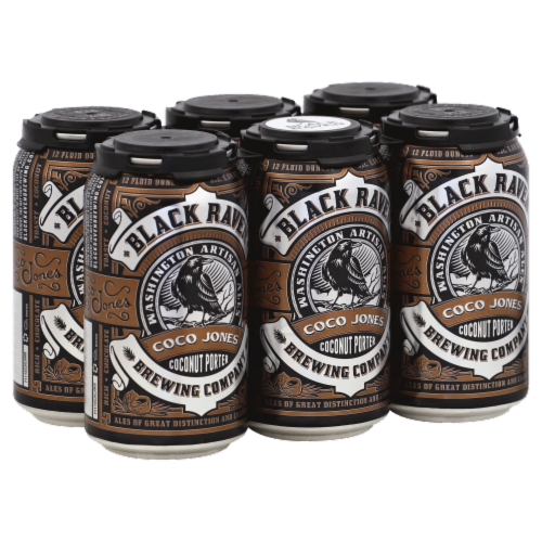 Black Raven Coco Jones Coconut Porter Perspective: front