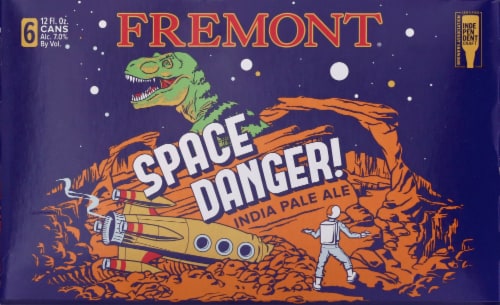 Fremont Space Danger! India Pale Ale Beer Perspective: front