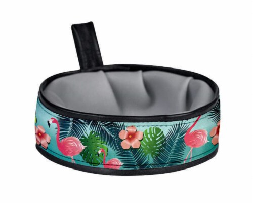 Cycle Dog Flamingo Trail Buddy Bowl Perspective: front
