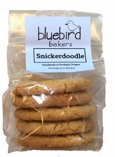 Bluebird Bakers Snickerdoodle Cookies Perspective: front