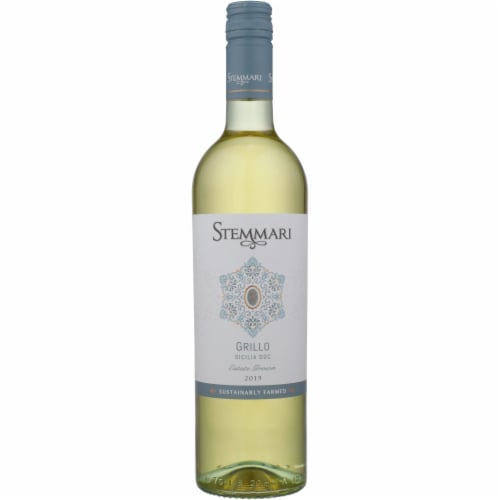 Stemmari Grillo Italian White Wine Perspective: front