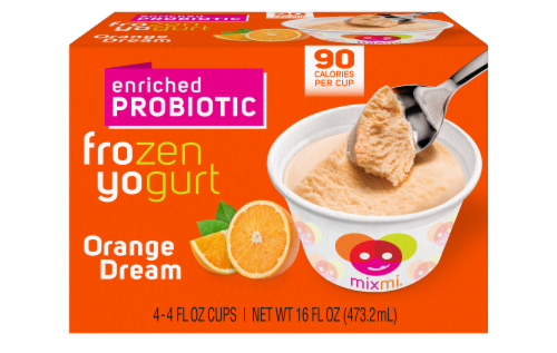 Mixmi Orange Dream Frozen Yogurt Perspective: front