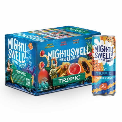 Mighty Swell Spiked Seltzer Launches New Flavor, Introduces Brand Refresh