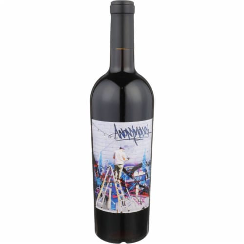 Anonymous Red Blend Wine Perspective: front
