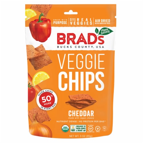 Brad’s Cheddar Veggie Chips