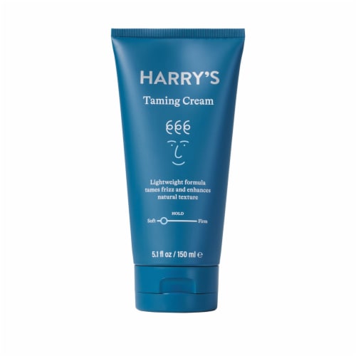 Harry's Men's Soft Hold Taming Hair Cream Perspective: front