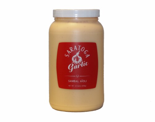 Sambal Aioli Half Gallon Perspective: front