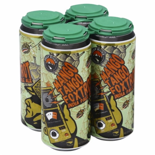 Deep River Brewing Co. Mango Tango Fox Trot India Pale Ale Perspective: front