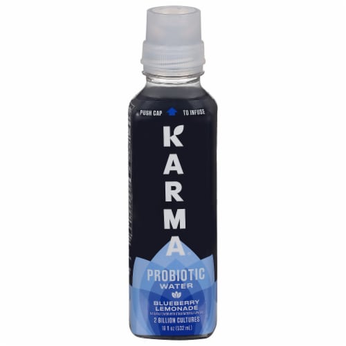 Karma Blueberry Lemonade Probiotic Water Perspective: front
