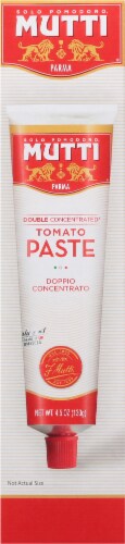 Mutti Double Concentrated Tomato Paste Perspective: front