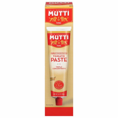 Mutti Triple Concnetrated Tomato Paste Perspective: front