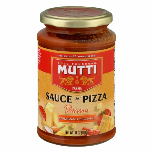 Mutti® Sauce Pizza Parmigiano Perspective: front
