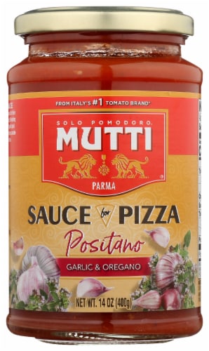 Mutti® Positano Pizza Sauce Perspective: front