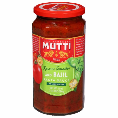 Mutti® Tomato Basil Pasta Sauce Perspective: front