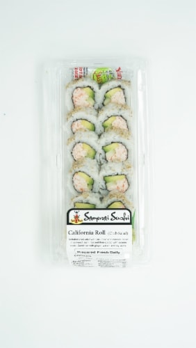 California Sushi Roll (Crab Stick) Perspective: front