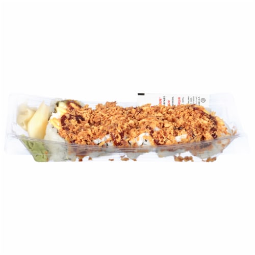 Crunchy California Sushi Roll Perspective: front